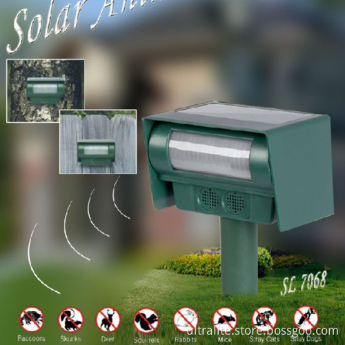Solar Powered Ultrasonic Animal Pest Repeller